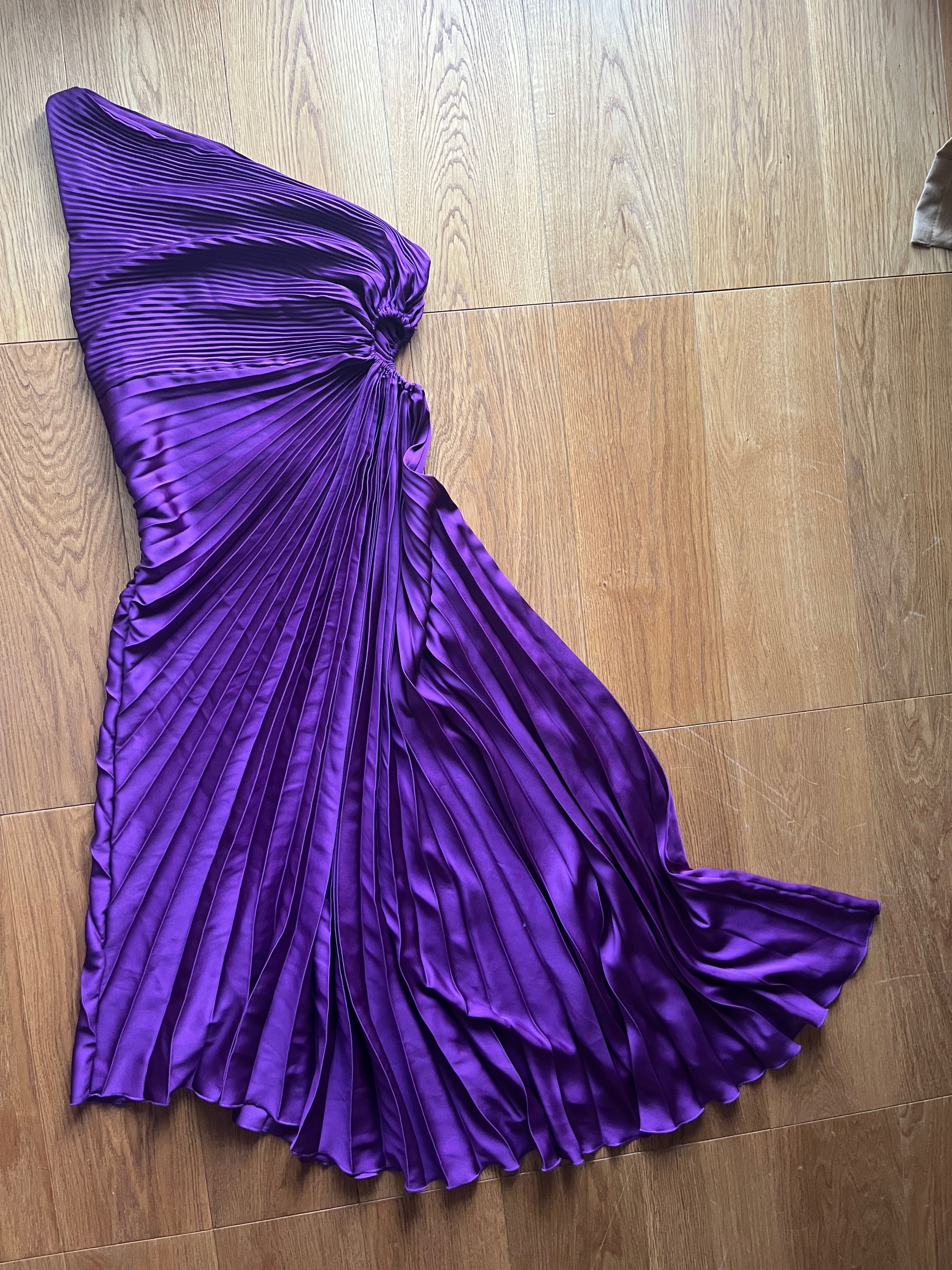 Nowa sukienka Mango fiolet XL