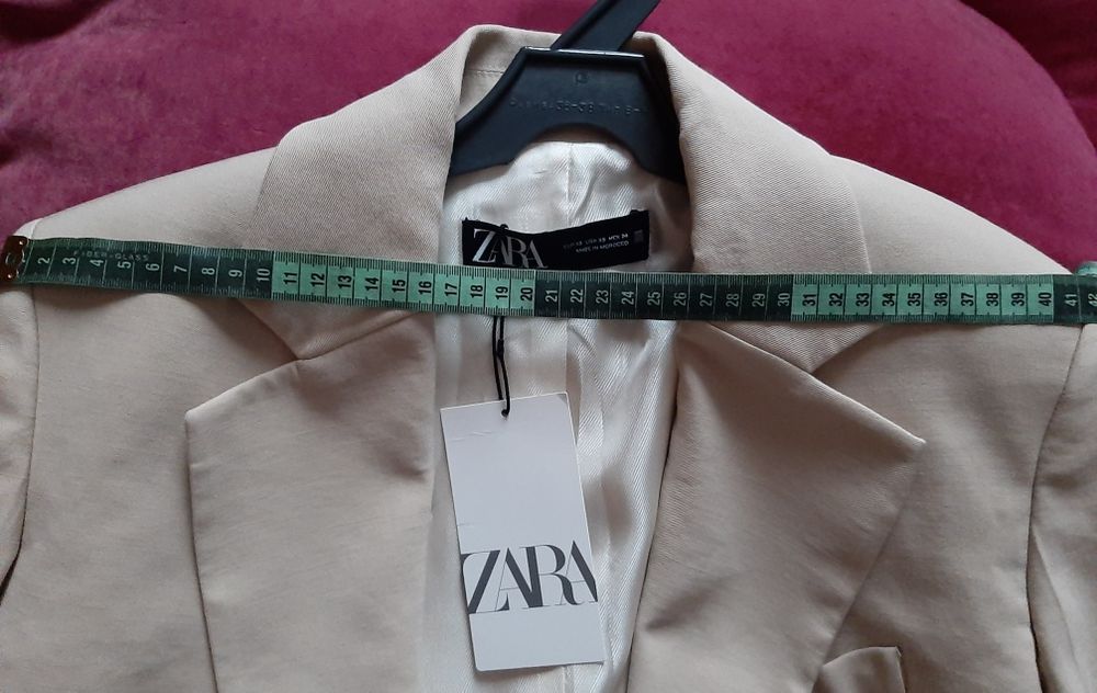 Піджак Zara бежевий