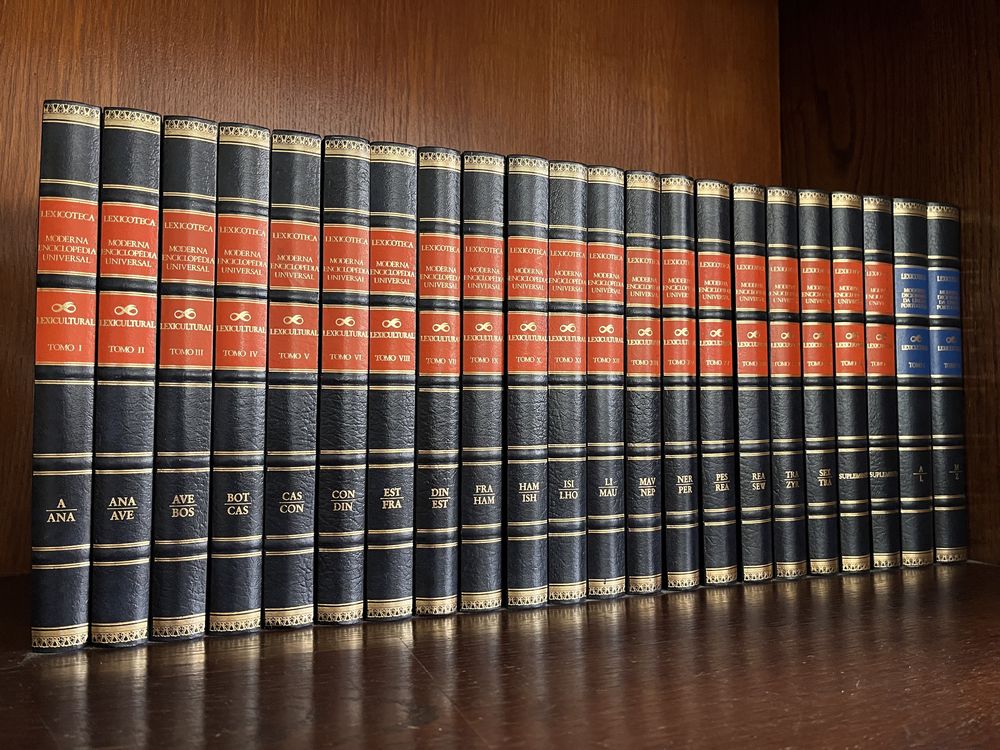 Enciclopédia completa 22 volumes Lexicoteca Lexicultural