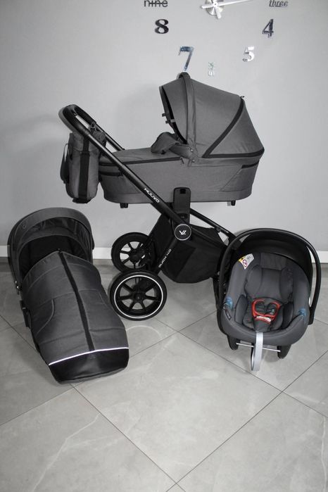 Stan Idealny! Wózek 3w1 Muuvo Quick 4.0