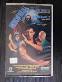 VHS ,,American ninja 5'' z 1992 roku. Pat Morita i David Bradley.