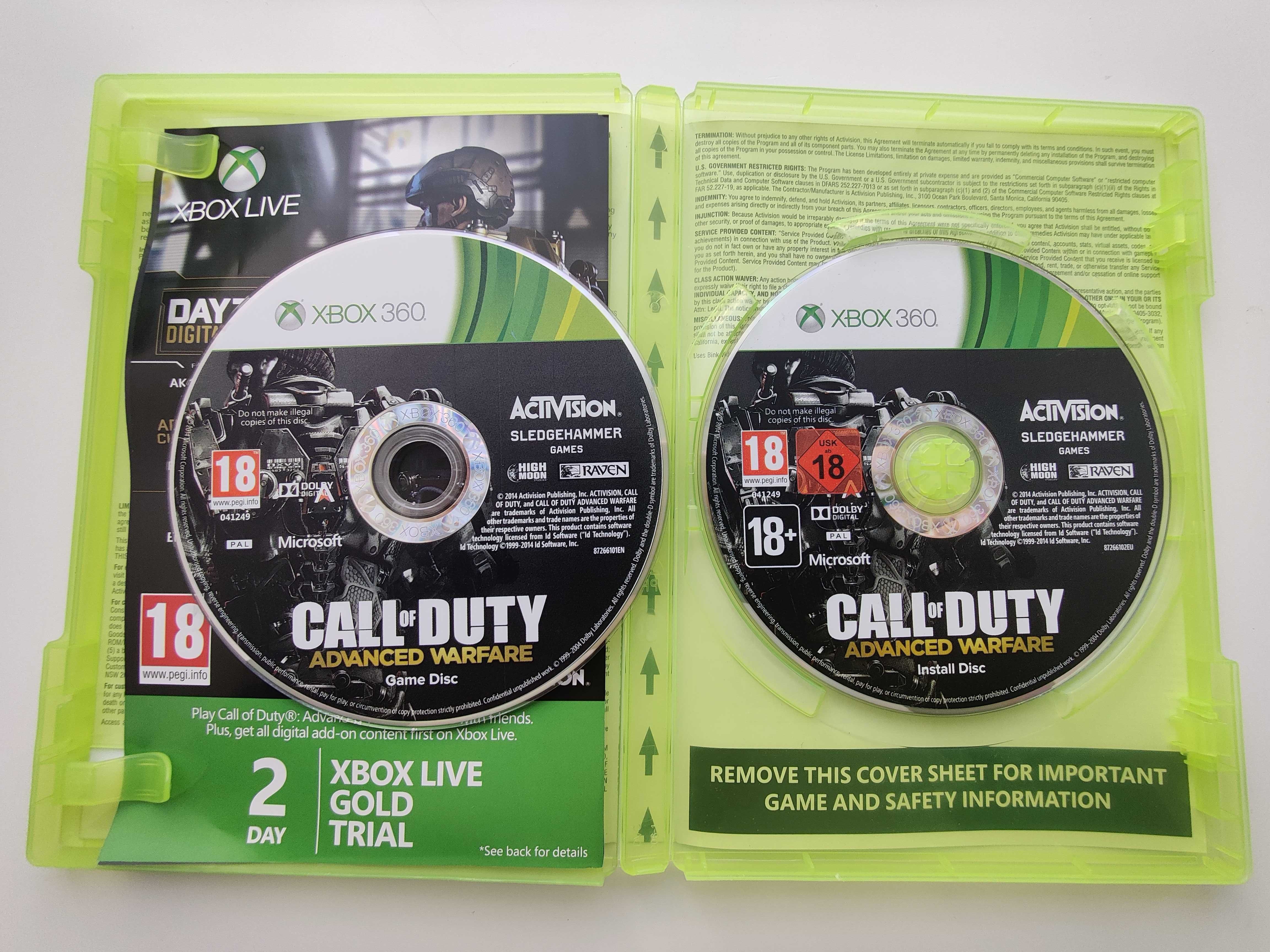 Gra Xbox360 / Xbox 360 - Call of duty advanced warfare ( Ang )