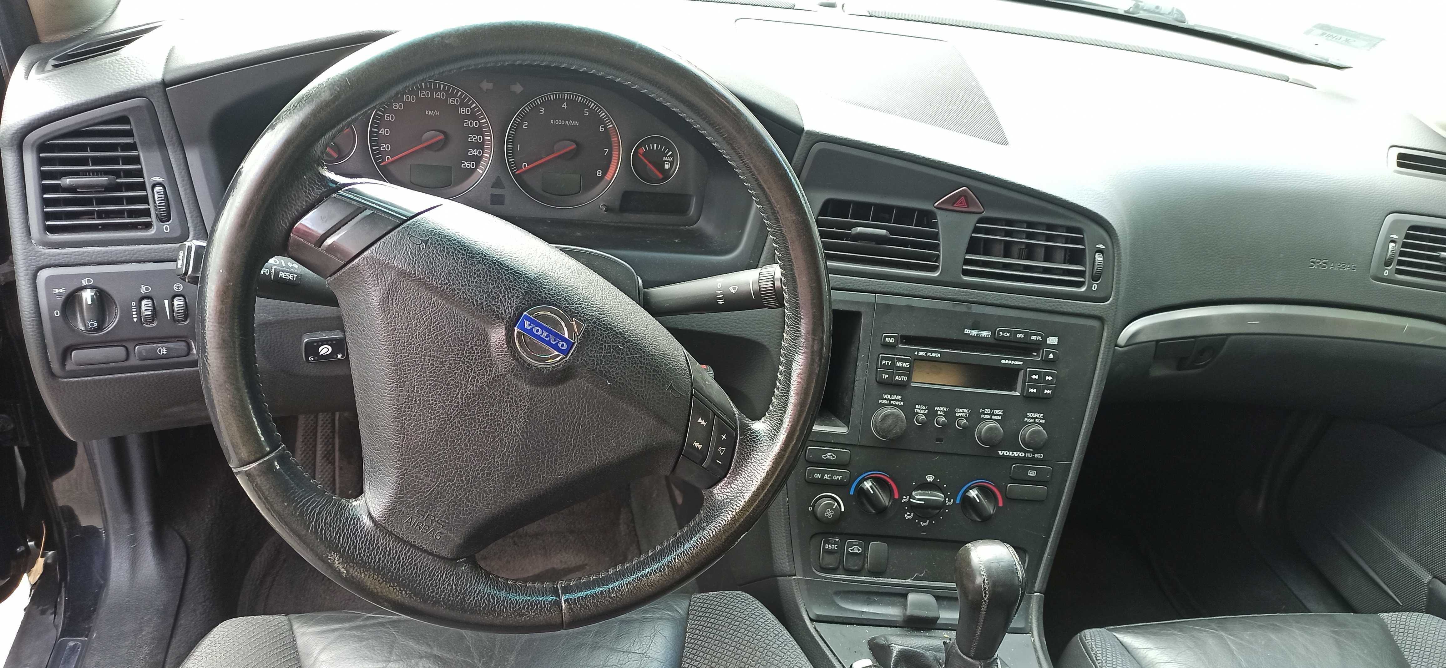 Volvo S60 2.5 silnik, 210 kM, 2003r. Benz+LPG