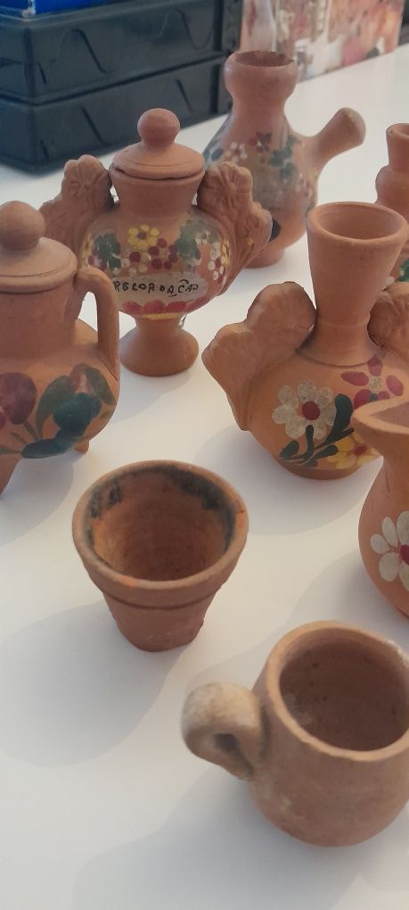 8 peças miniatura