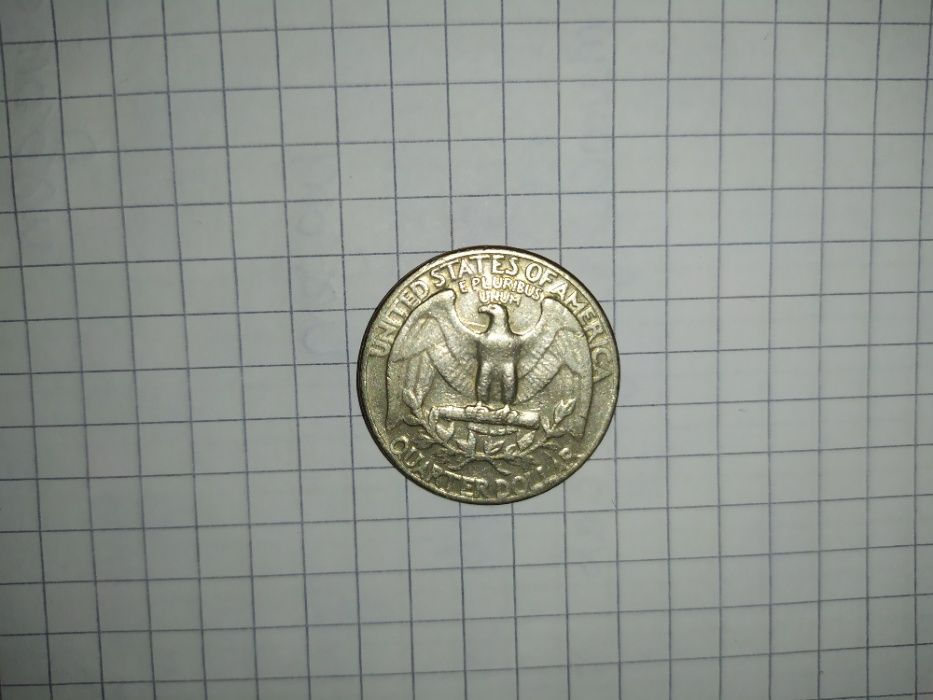 Moneta ćwierćdolarówka Liberty 1967R USA Quarter Dollar Okazja