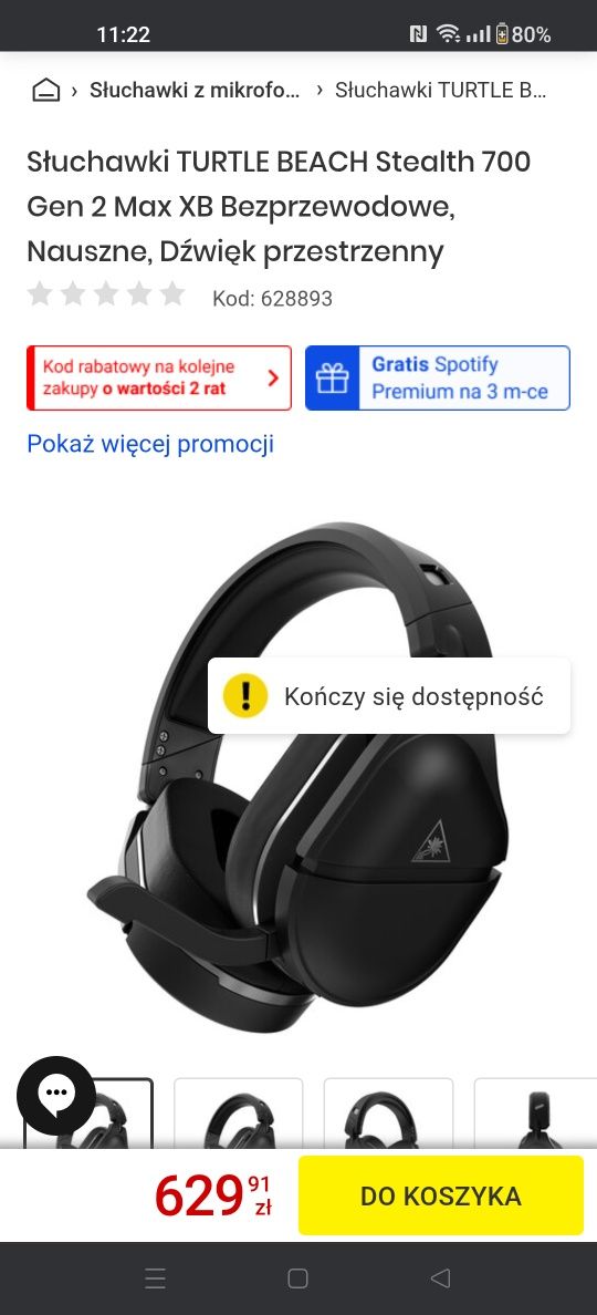 Adapter do Słuchawki TURTLE BEACH