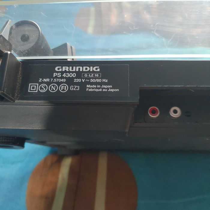Leitor Vinil  Gira Discos Technics SL-BD20 Grundig PS-4300 Vintage 90s
