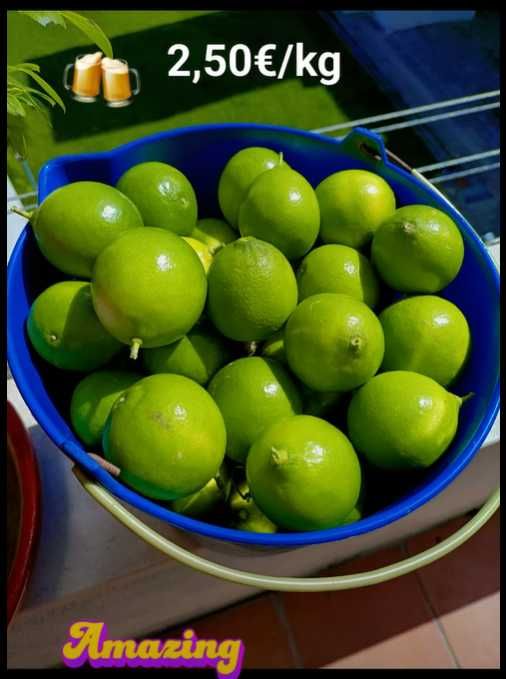 Limas da horta quase bio
