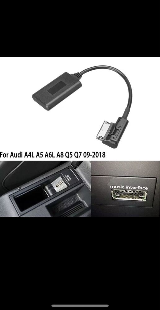 AMI MMI MDI 3G Aux Bluetooth адаптер Audi VW A4 A6 Q5 Q7 эмулятор USB