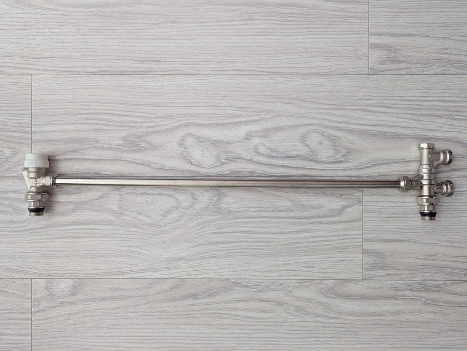 Новий Комплект Радіаторних Вентилів Koer KR.1135 (1/2" х 3/4")