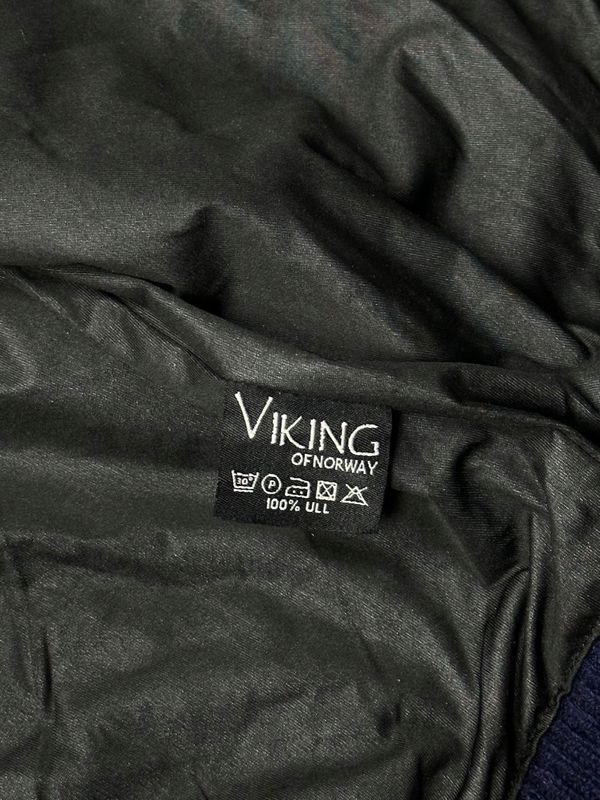 Viking Of Norway Wełniana Bluza Rozpinana z Kapturem Męska z Membrana