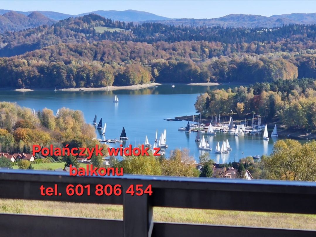 Domki i pokoje/Solina - Polańczyk-nad JezioremSolińskim-punkt widok