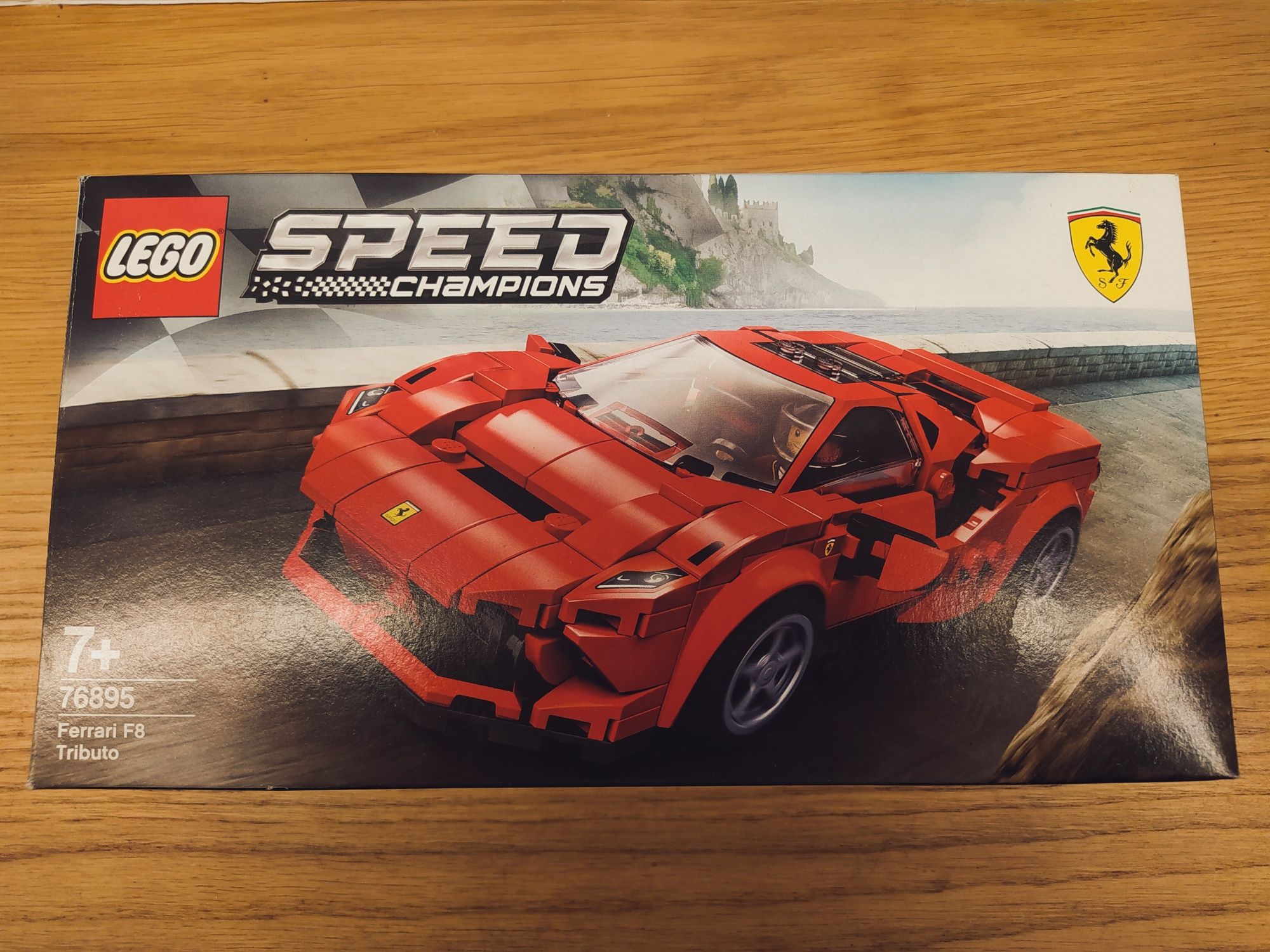 LEGO 76895 Ferrari F8 Tributo, 2020 rok, jak nowe