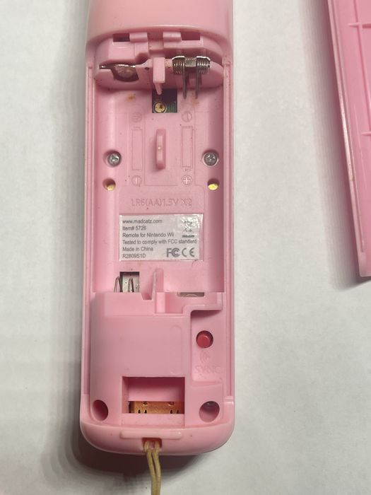 Wii Motion Plus для Nintendo wii пинк - розовый джойстик  + чехол сили