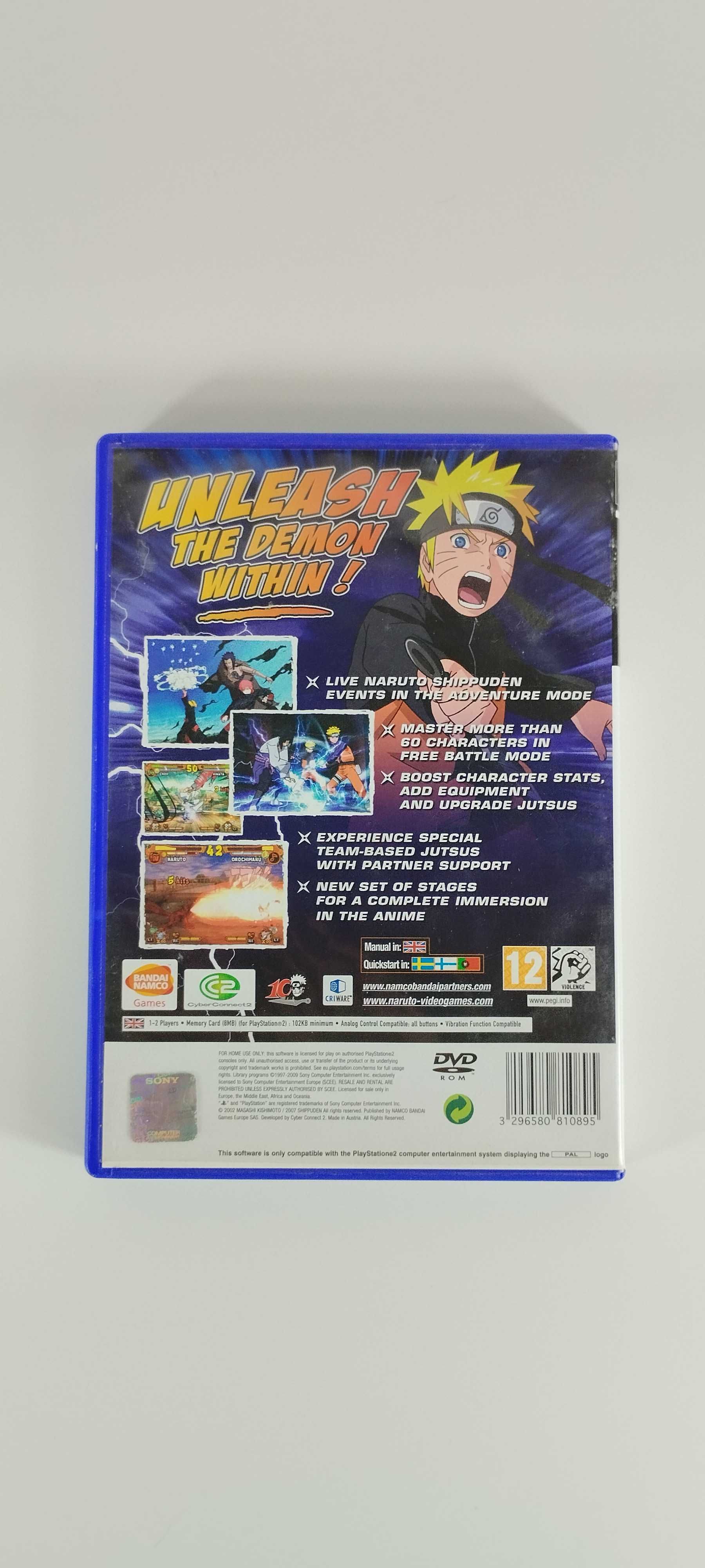 Naruto Shippuden: Ultimate Ninja 5 Playstation 2 PS2