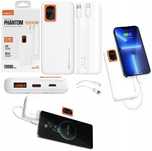 Szybki Powerbank 20000Mah 22,5W Qc 3.0 Pd + Kabel Lightning Usb-C