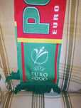 Cachecol seleção Portugal euro 2000