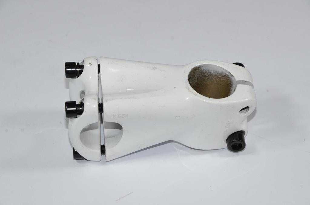 Mostek rowerowy wspornik biały mocny DH FR 31,8 mm e mtb e bike 60 mm