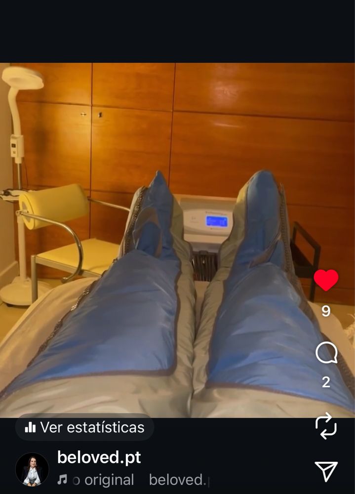 Vendo pressoterapia médico estetica