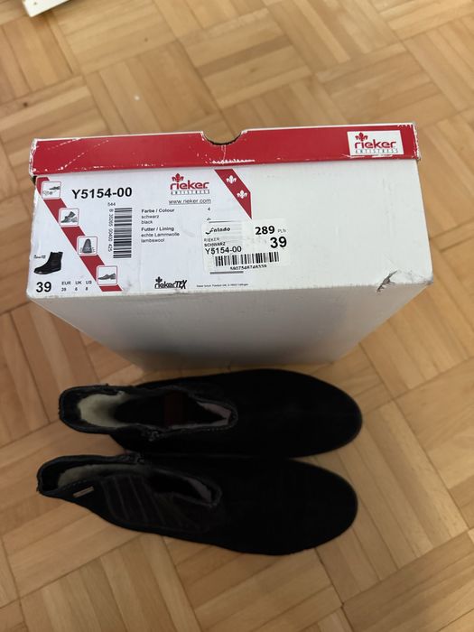 Buty zimowe RIEKER r.39