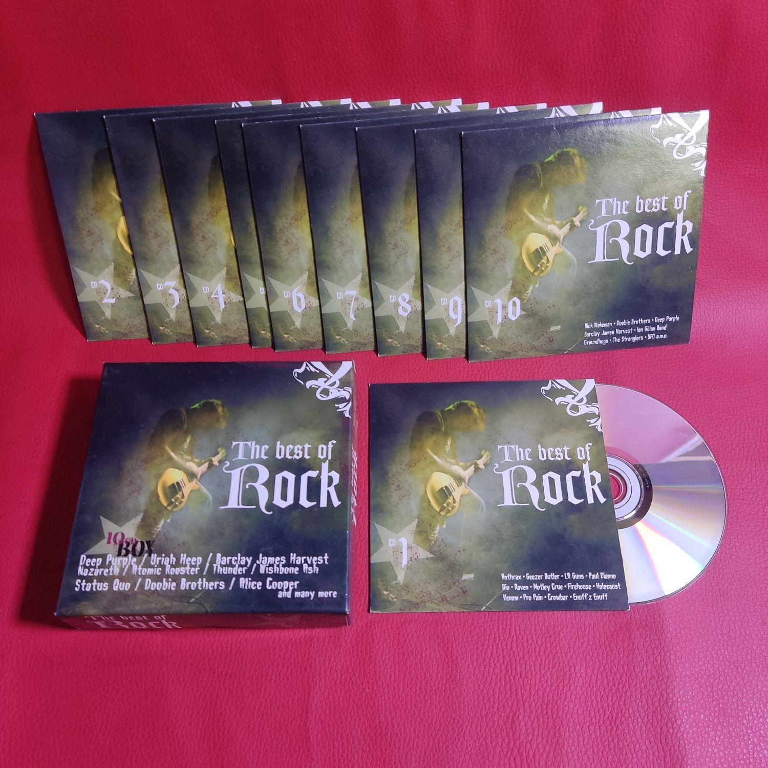 10-CD The best of rock.Треклист в описі.