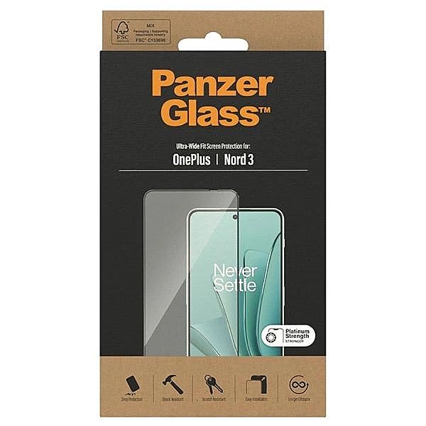 Szkło hartowane PanzerGlass Ultra-Wide Fit na OnePlus Nord 3