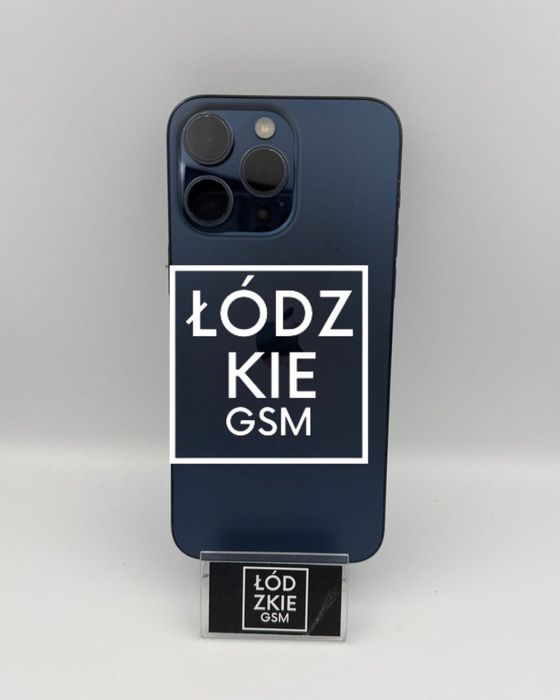 iPhone 15 PRO MAX BLUE 256GB 93% 3099 zł Łódzkie GSM Rzgowska 16