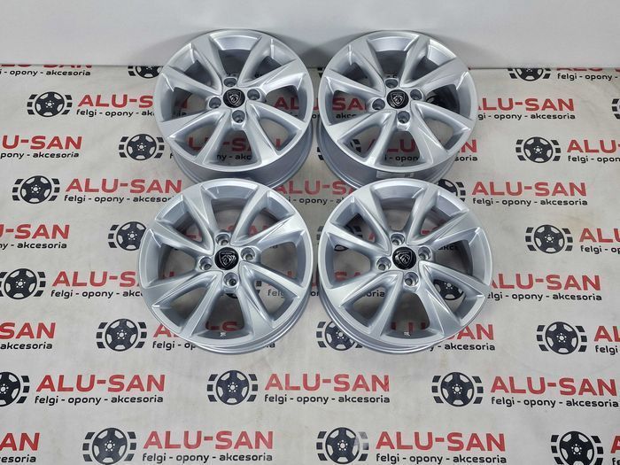 NOWE/DEMO oryginalne alufelgi PEUGEOT 16" 4x108 208, 2008-Srebrne