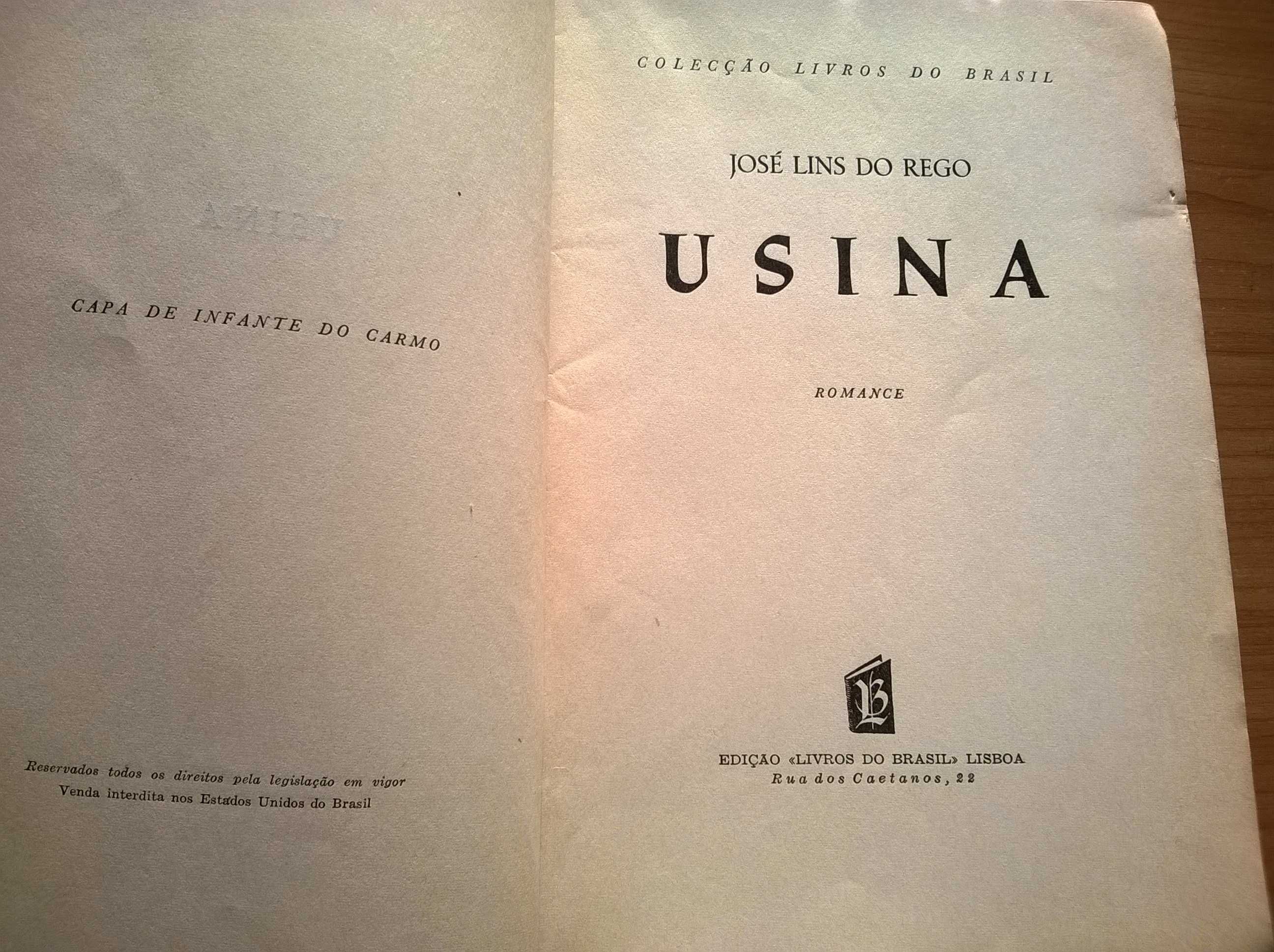 " Usina " - José Lins do Rego