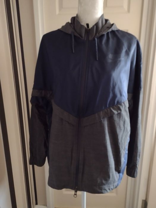 Nike куртка вітровка дощовик оригінал синя сіра xl