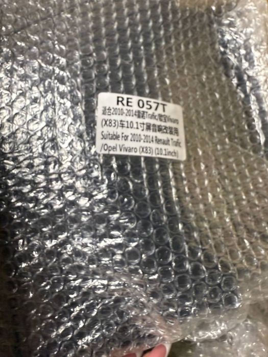 Андроїдна магнітола 10.1 4+64GB для Renault Trafic/Opel Vivaro 2010-20