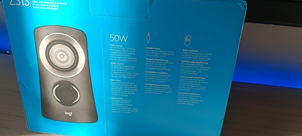 Głośniki Logitech z313 2.1