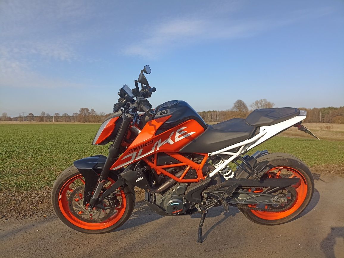 KTM Duke 390 a2 ABS niski przebieg