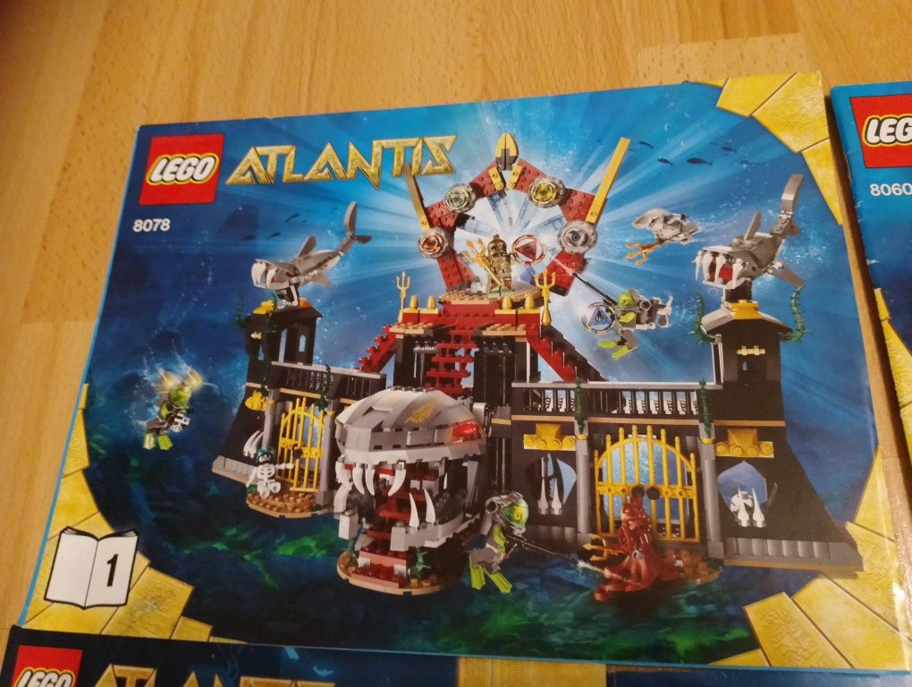 LEGO instrukcje atlantis zestaw