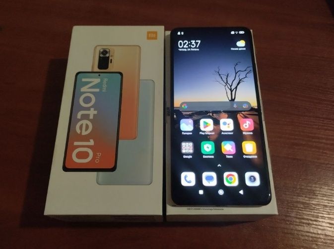 Redmi note 10 Pro 6+4/128Гб в ідеальному стані!!!