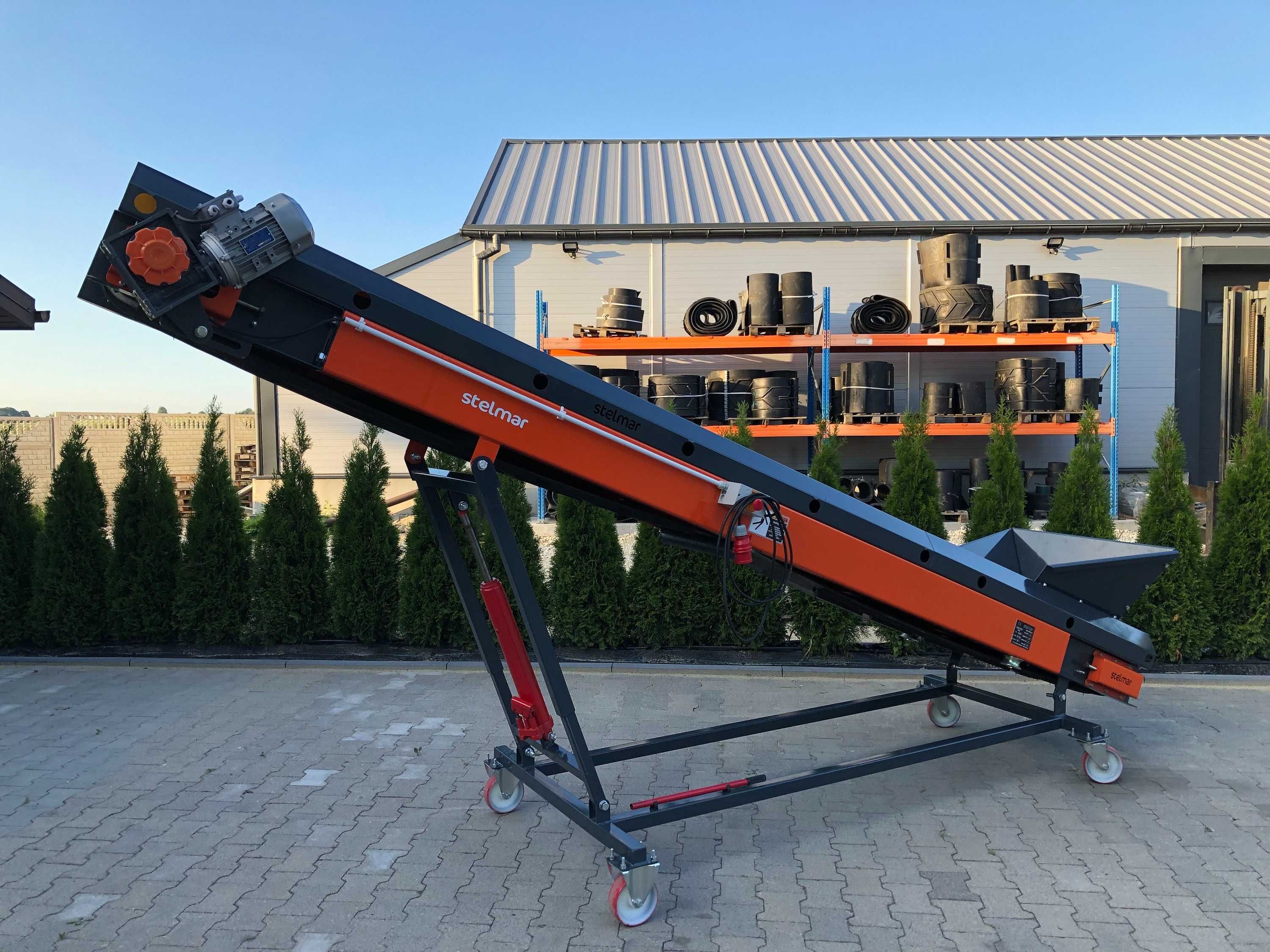 Mobilny Przenośnik taśmowy, Taśmociąg SD. 500/6m - producent STELMAR