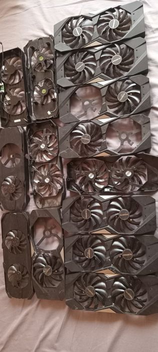 Кожух с вентиляторами для видеокарт