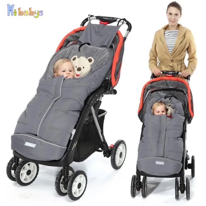 Saco para carrinho passeio de inverno universal