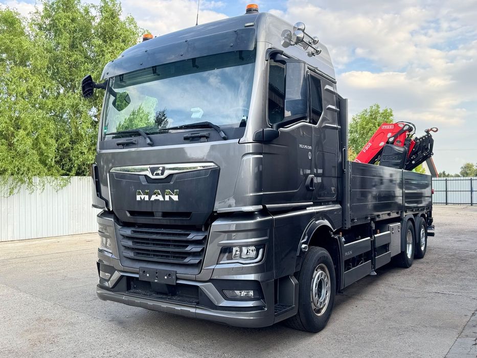 MAN TGX 26.510, Hds FASSI F305, stan jak nowy  II właściciel stan jak nowy