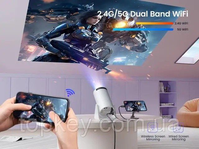 Magcubic Проектор HY300  для Дому с Wi-fi android 11
