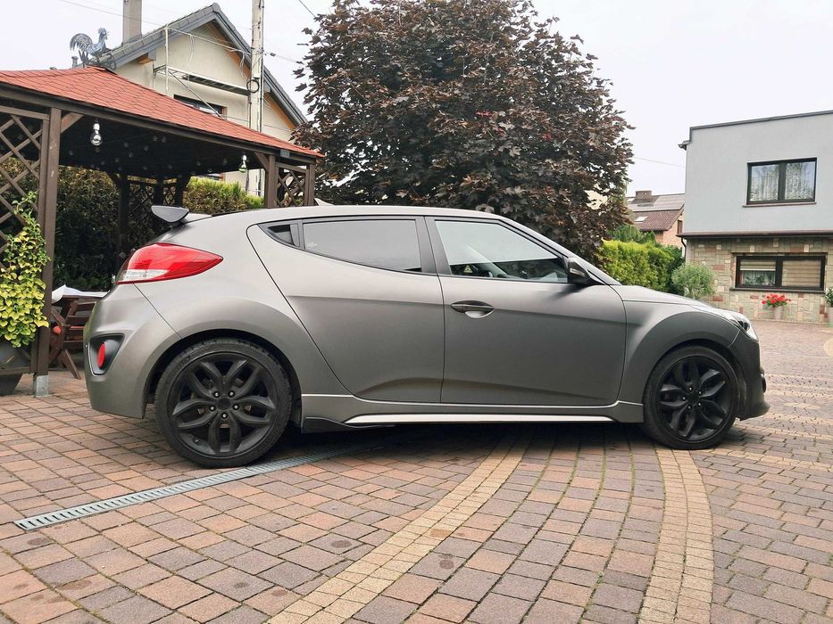 Hyundai Veloster Turbo szary mat 1.6 LPG Navi