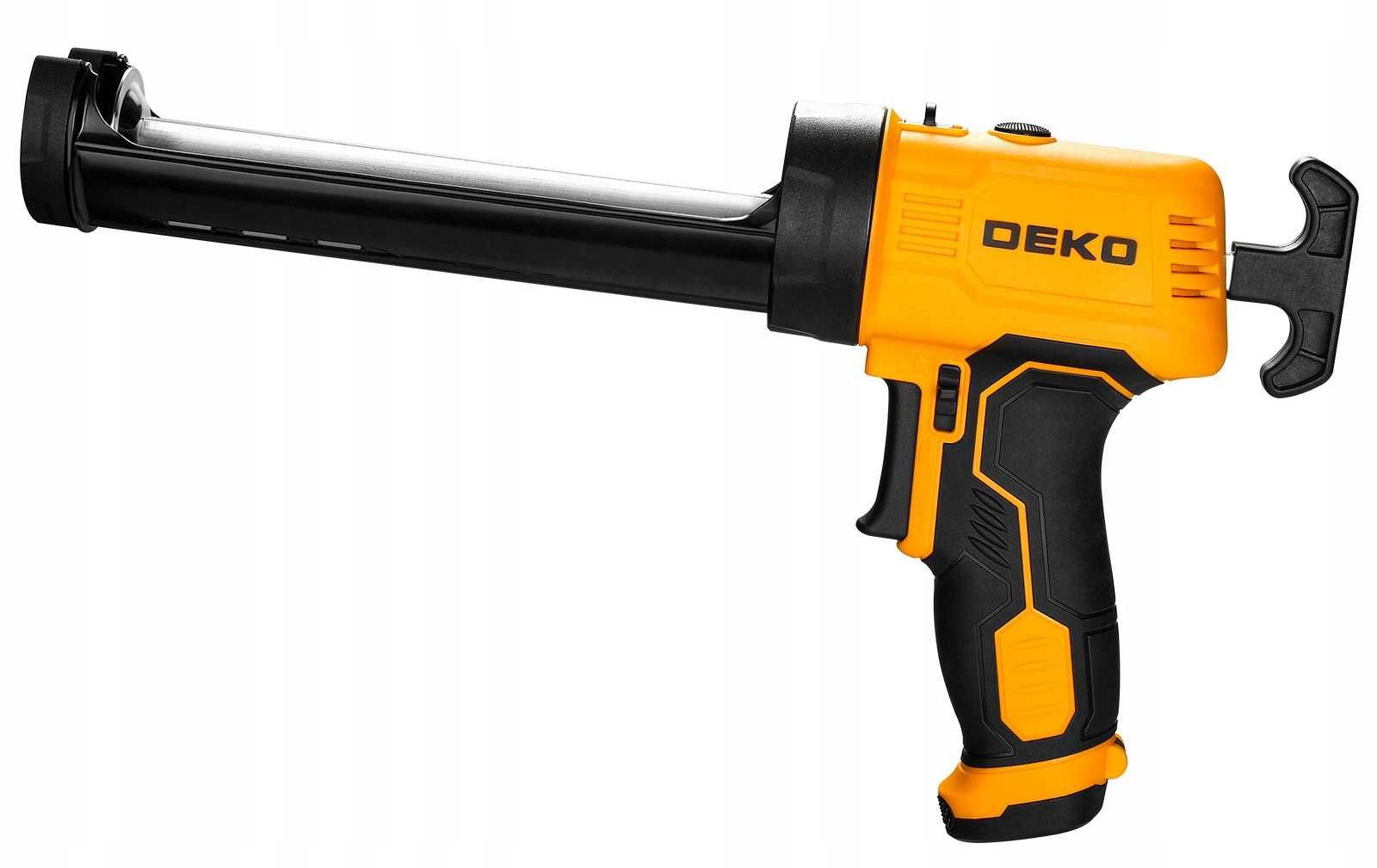 Wyciskacz Pistolet Do Silikonu Kleju Automatyczny Akumulatorowy Deko