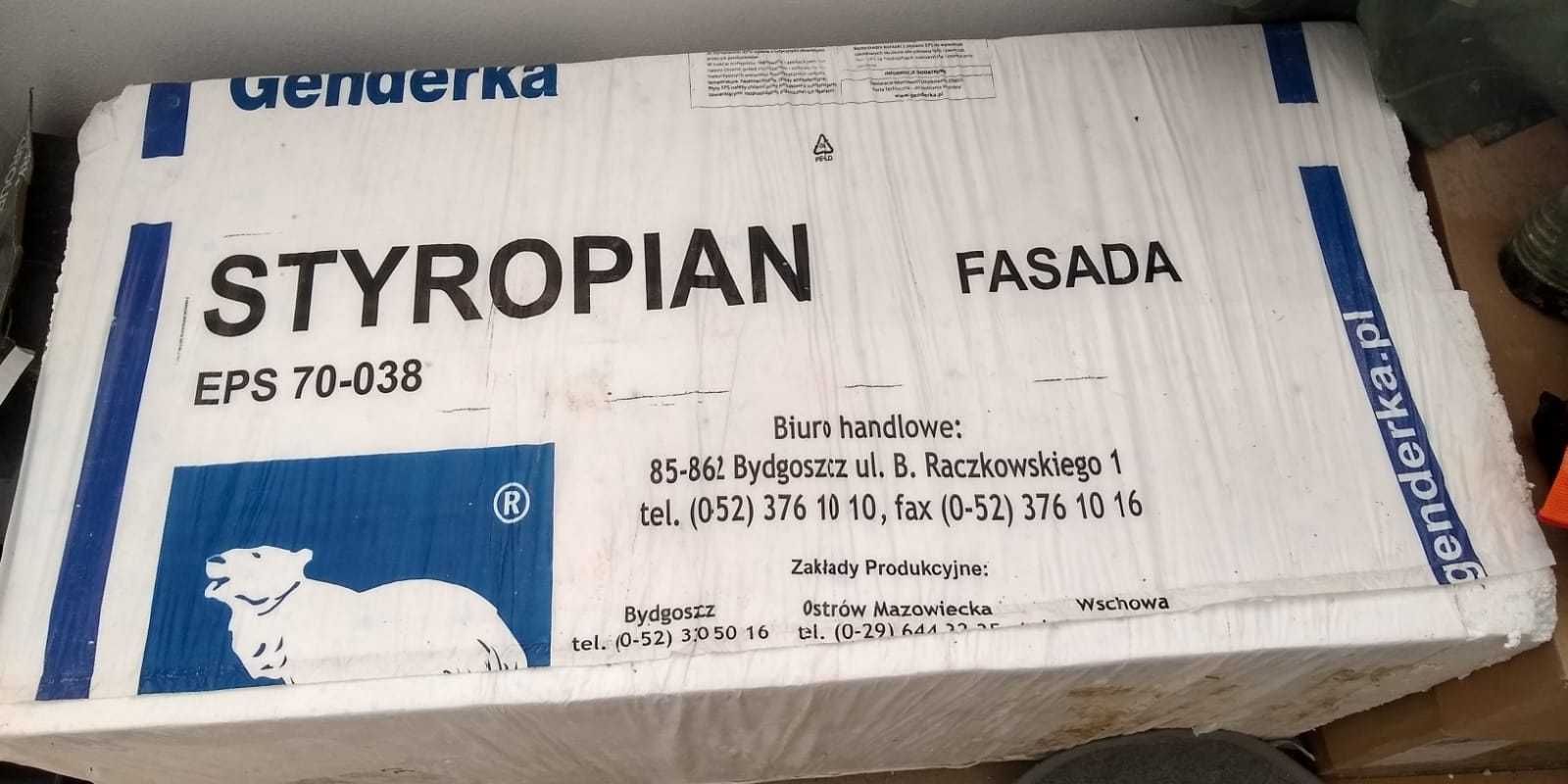 Styropian EPS fasada gr 25 cm