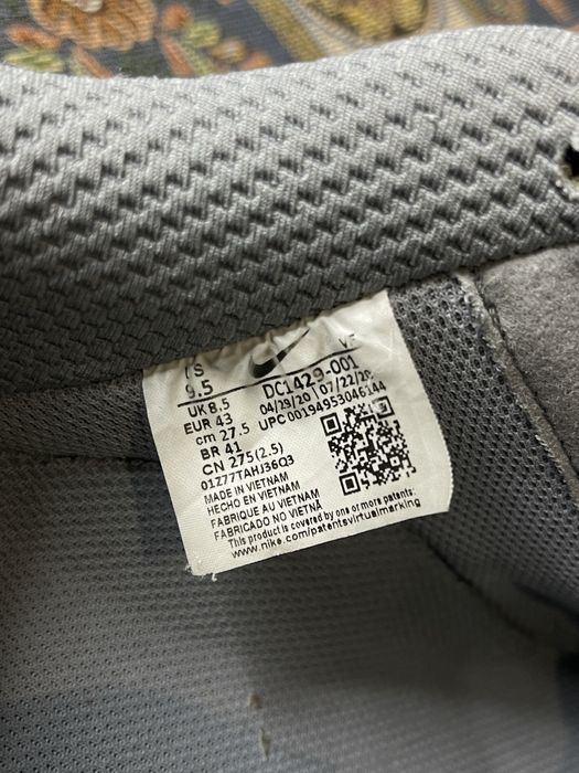 Кеди Nike air force 43 р. 27.5 см