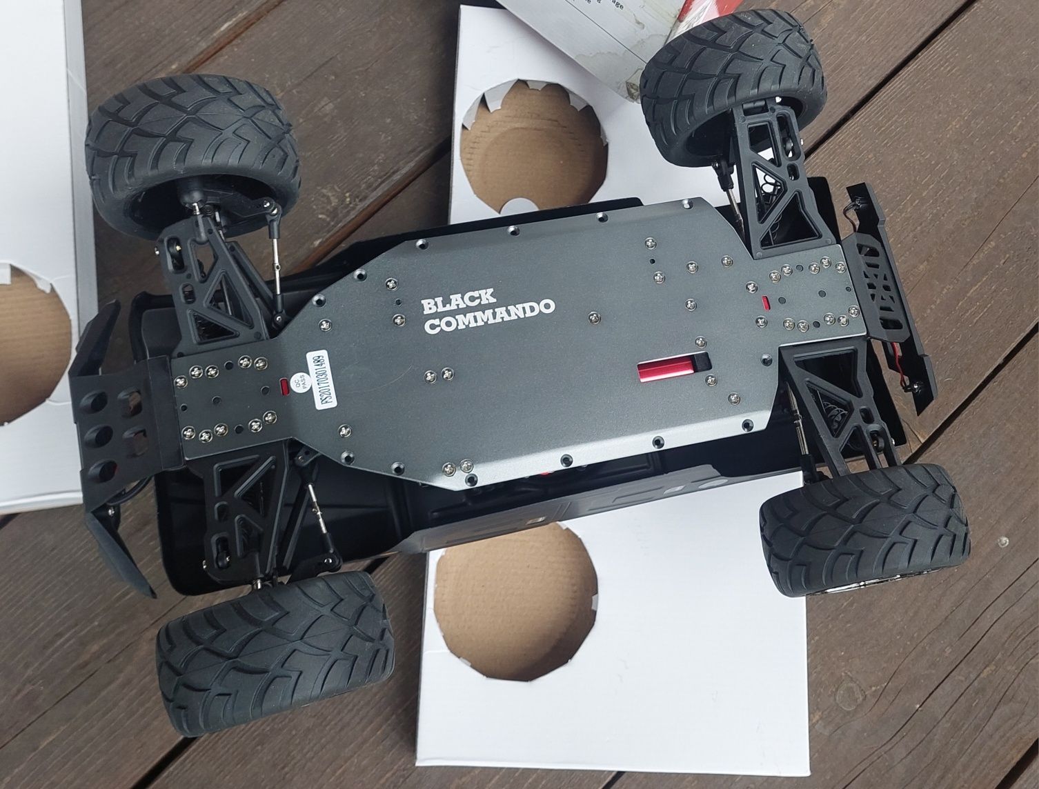 RC Reely Black Commando, Bezszczotkowy, 2,4 GHz, RTR.