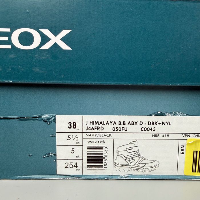 Зимові черевики Geox Himalaya 38 р. чоботи ботинки