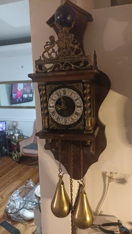 Holenderski Zegar z kukułka ATLAS VINTAGE Clock Atlas
