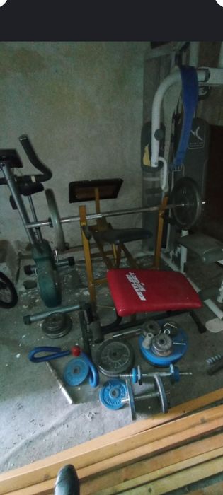 Vendo material de ginásio
