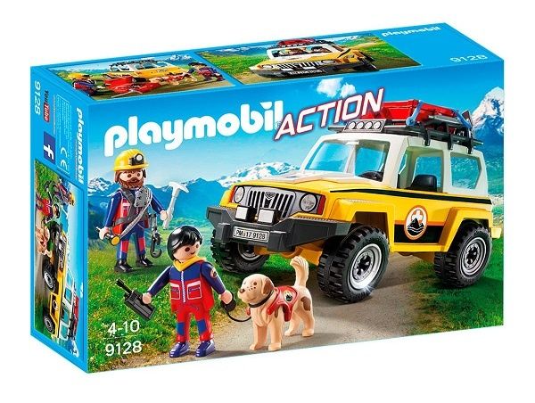Playmobil Jipe todo o terreno resgate montanha NOVO