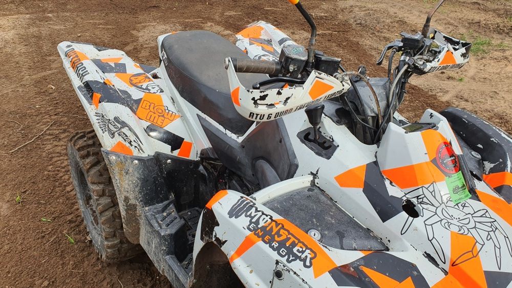 Quad terenowy sport Access triton 400 doinwestowany po dużym serwisie